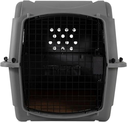 Petmate Sky Kennel - For Air and Travel, Airline Compliant Dog Crate for Pets up 15-30 lbs, Heavy Duty Dog Kennel, Made in the USA- 28 Inches