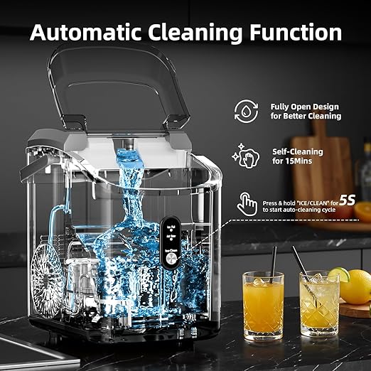 Antarctic Star Nugget Ice Maker Countertop