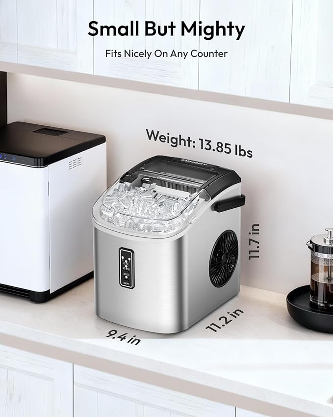 EUHOMY Countertop Ice Maker