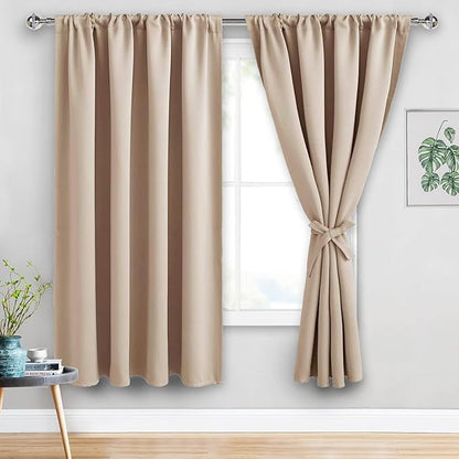 JIUZHEN Blackout Curtains for Bedroom