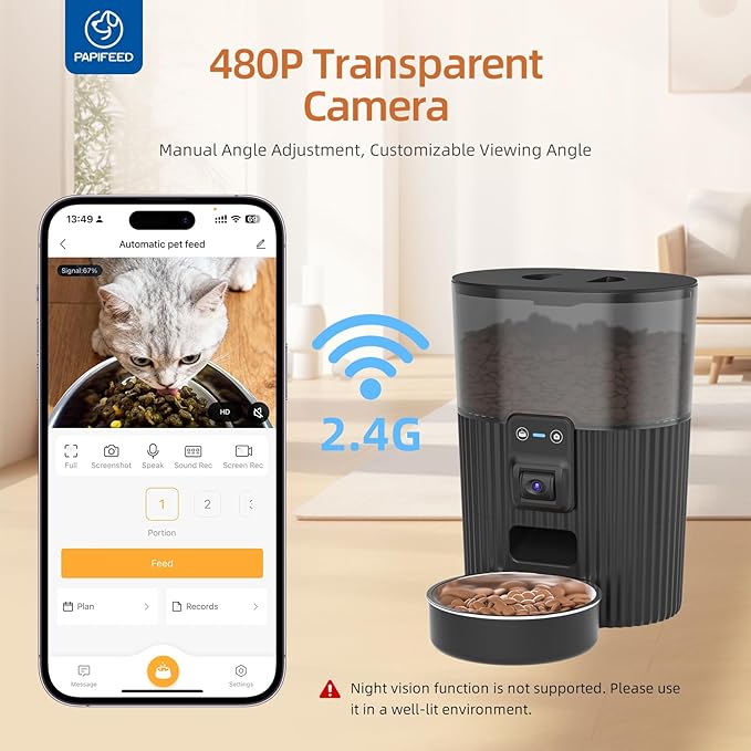 PAPIFEED Automatic Cat Feeder
