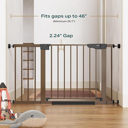 Cumbor 2 Pack 29.7-46" Baby Gate