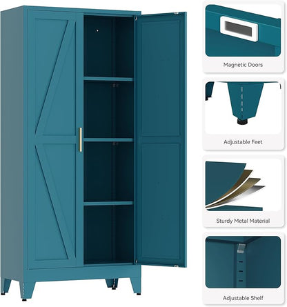61" Tall Pantry Cabinet, Kitchen Pantry Storage Cabinets