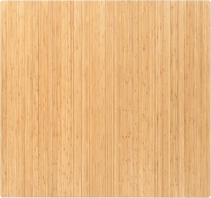 Anji Mountain Office Chairmat Thickest & Sturdy Bamboo Chairmats Highly Premium Quality Anti-Slip Heavy Duty for Multi-Purpose Hardwood Floor Office & Home Floor Protector Office Chair mat-5mm Thick