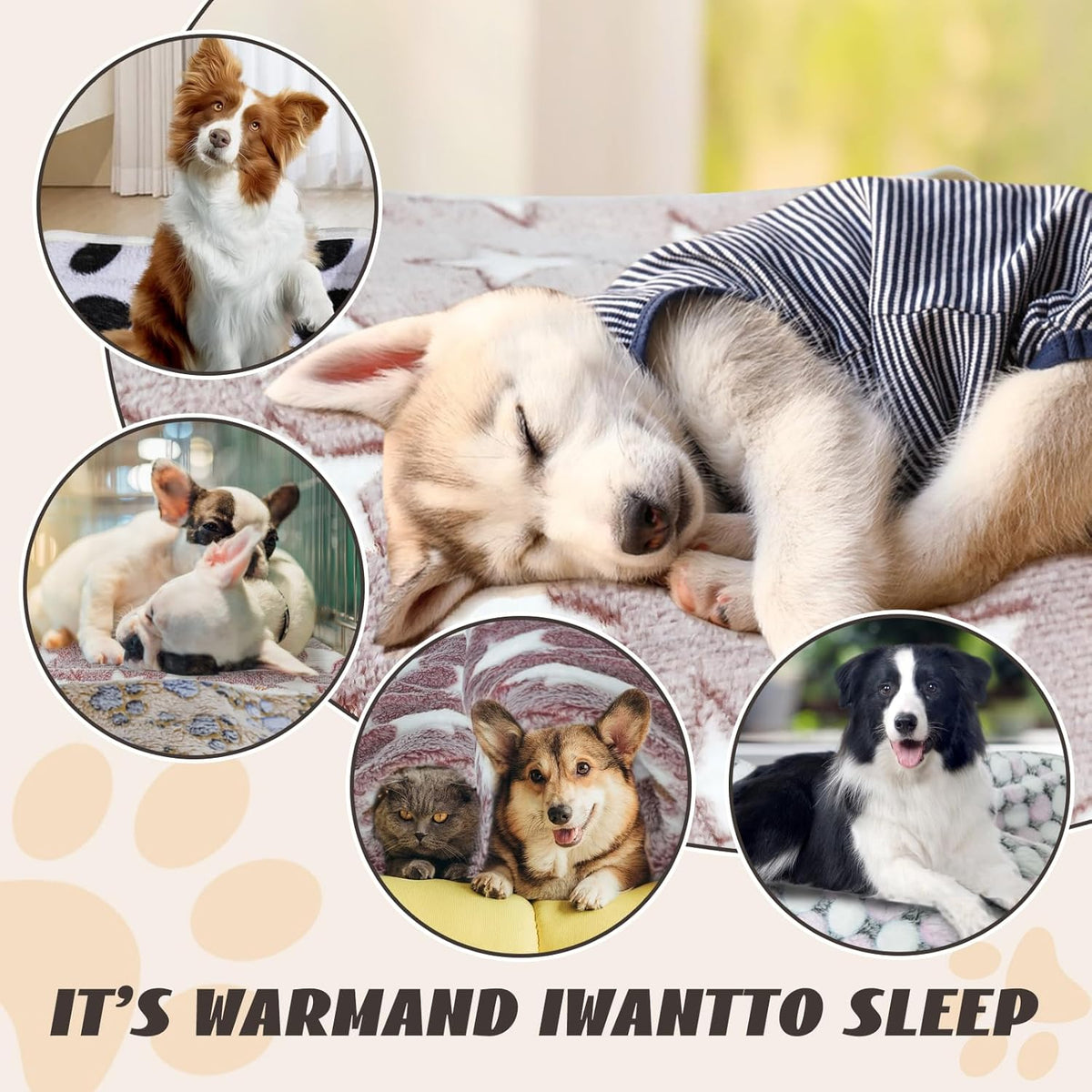 6 Pcs Washable Guinea Pig Blankets Absorbent Small Animal Fleece Bedding Cage Liners Reusable Pet Pee Pad Sleep Mat Pad Cover for Hamster Ferret Rabbit Chinchilla Hedgehog (Black, 24" x 47")