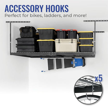 SafeRacks Overhead Garage Storage Rack