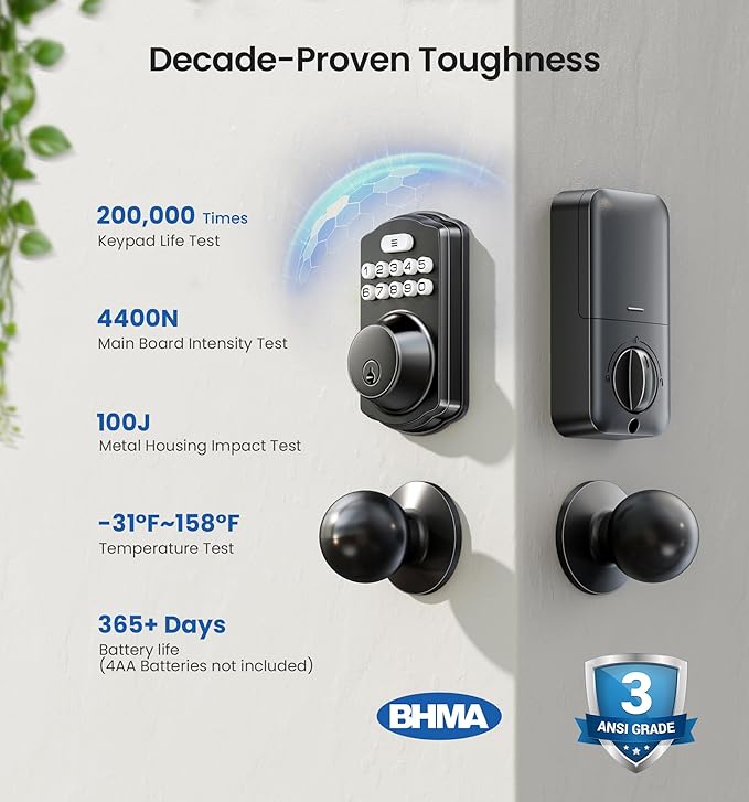 Veise Keyless Entry Door Lock