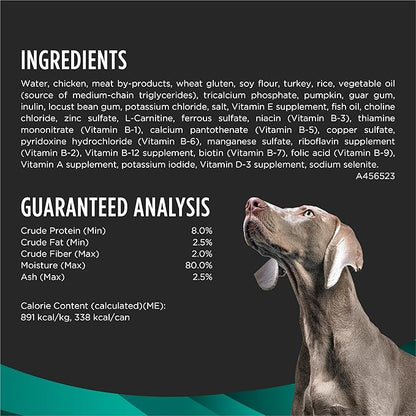 Pro Plan Veterinary Diets Purina EN Savory Selects Gastroenteric with Chicken in Gravy Canine Formula Gastrointestinal Dog Food - (Pack of 12) 13.3 oz. Cans