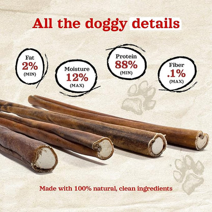 Natural Farm Chicken Stuffed Collagen Chews for Dogs (4-5 Inch, 10 Pack), Rawhide-Free Collagen Sticks, Odor-Free Natural Dog Chews, Long Lasting Treats for Small, Medium Dogs