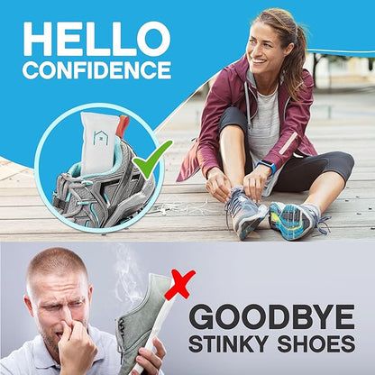 NonScents Shoe Deodorizer 4-Pack