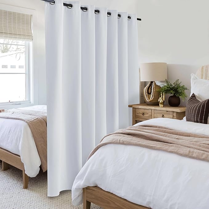 Beauoop 100% Blackout Curtains 96 Inches Long