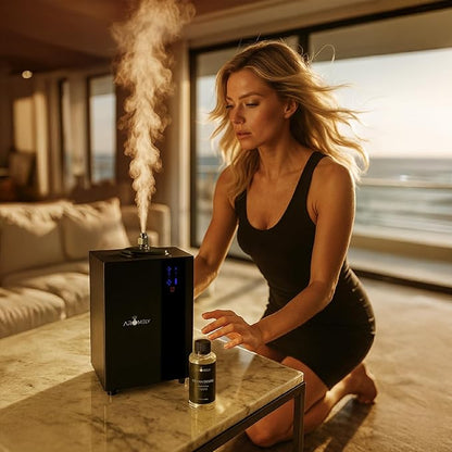 Aromely Smart Bluetooth HVAC Scent Diffuser, Aromatherapy Nebulizing Waterless