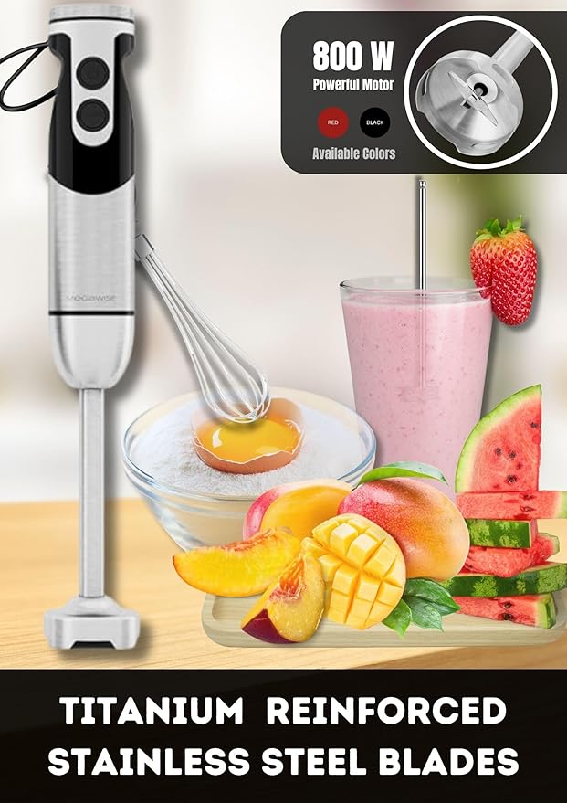 Megawise High-Power Hand Blender – 400W Max Power
