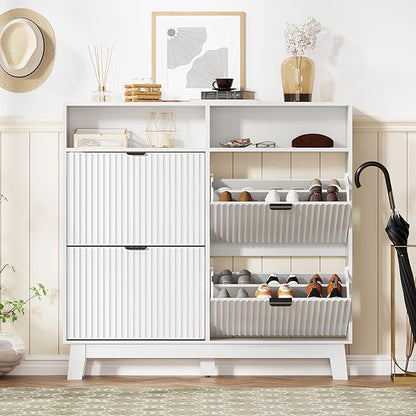 Shoe Cabinet Storage for Entryway