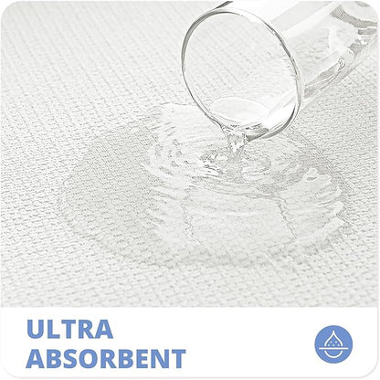 Bath Mat,Ultra Thin Bathroom Runner Rugs,Large Bath Mats for Bathroom,Quick Dry,Non-Slip,Machine Washable,Low Pile,Bath Rug,Shower Outside,Sink,Home Decor Accessories.Cream,1'5"x4'11"（17x59inch）