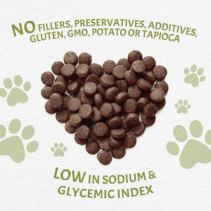 Canine Caviar - Grain Free Puppy: Chicken & Split Peas Alkaline Dry Dog Food, Limited Ingredients, Gluten-Free, Based on Science & Research, Veterinary Alternative Diet (11 Pound Bag)