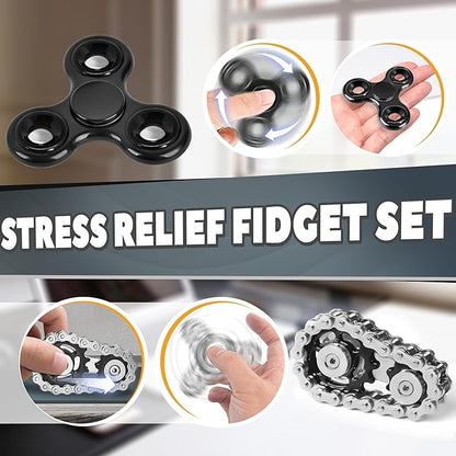Valentines Day Gifts for Him 5 Pcs Fidget Toys Adults & Teen Metal Fidgets