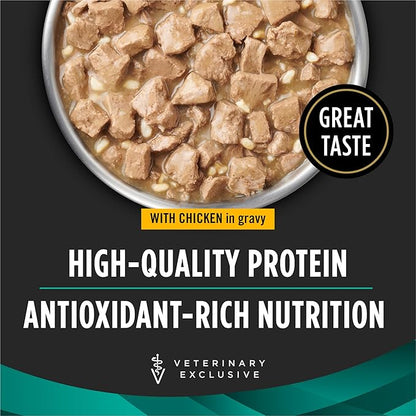 Pro Plan Veterinary Diets Purina EN Savory Selects Gastroenteric with Chicken in Gravy Canine Formula Gastrointestinal Dog Food - (Pack of 12) 13.3 oz. Cans