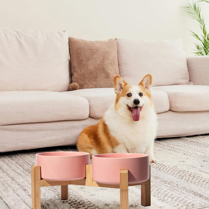 Elevated Ceramic Dog Bowl Set. A calm, considered pick for modern pet homes.