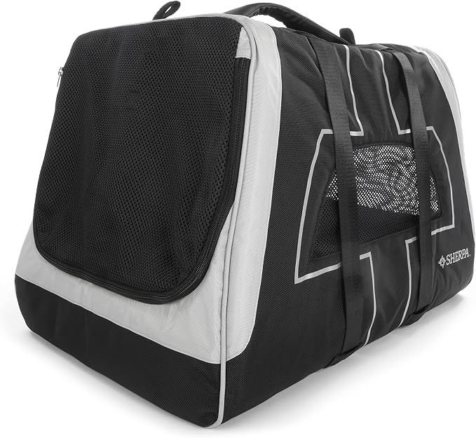 Sherpa Forma Frame Crash-Tested Travel Pet Carrier - Black, Extra Large