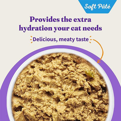 Halo Adult Wet Cat Food, Grain Free, Chicken Shrimp & Crab Stew 5.5oz Can (Pack of 12)