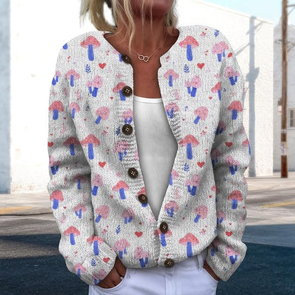 Sweater for Women Trendy Open Front Cardigan Fall Cardigan Sweaters for Women Crewneck Long Sleeve Outfits Fashion