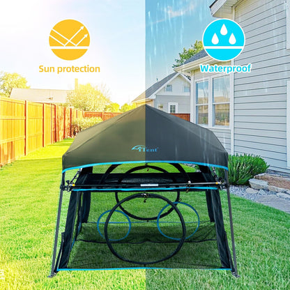 Cat Enclosure and Cat Tower Tent with Two Styles of. A calm, considered pick for modern pet homes.