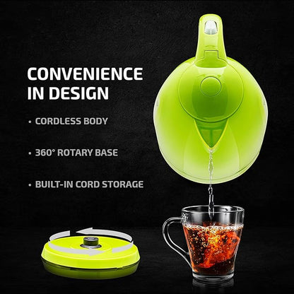 OVENTE Electric Kettle, 1.7L Fast Boiling Water Heater