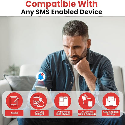 Instant Kini Safe Alert Wi-Fi Motion Sensor Alarm