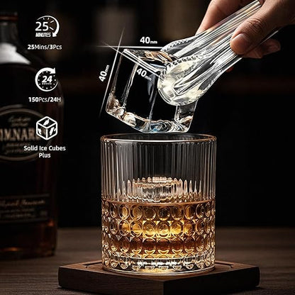 Antarctic Star Clear Ice Cube Maker, CrystalFlux Technology, Self-Cleaning