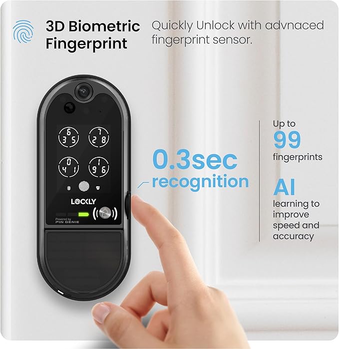 Lockly Vision Elite Video Smart Lock