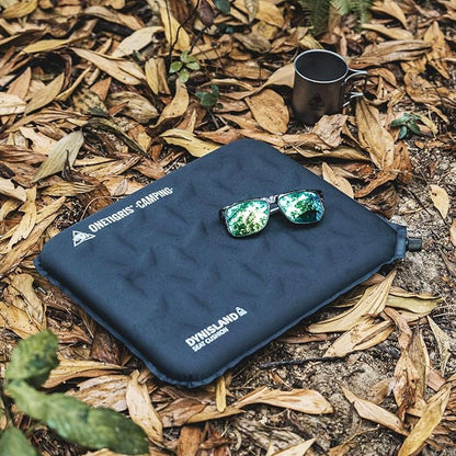 ONETIGRIS Inflatable Seat Cushion - Lightweight & Waterproof Inflatable Camping Seat Cushion Travel Cushion Stadium Seat Office Chair Car Pad
