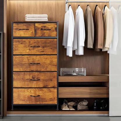 Mifuro Tall Dresser for Bedroom, Vertical Storage Organizer Tower