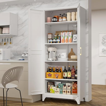 Kitchen Pantry Storage Cabinets, Utility Kitchen Cupboard, Large Steel Cabinets