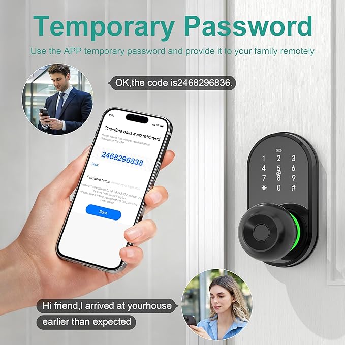 Smart Door Lock Keyless Entry Door Lock