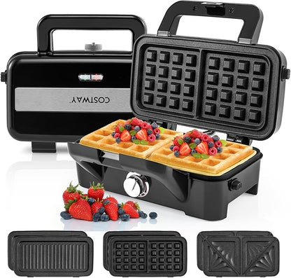 COSTWAY 1200W Waffle Maker