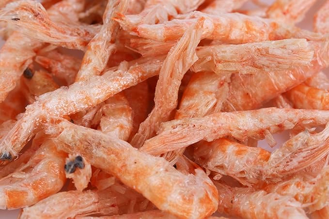 Premium Freeze-Dried Krill & Shrimp Mix - Ideal for Arowana, Koi, Tropical Cichlids, and Turtles - High-Protein Floating Aquarium Food (3000ml)