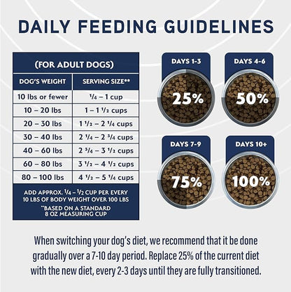 Natural Balance Specialized Nutrition Dry Dog Food with Salmon and Oatmeal for Dogs, Sensitive Skin & Stomach Dog Food, Natural Ingredients with Added Vitamins & Minerals - 22 lbs