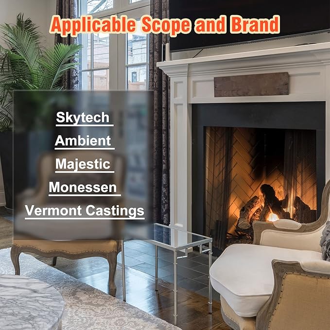 Upgraded Fireplace Remote Control Kit, Fit