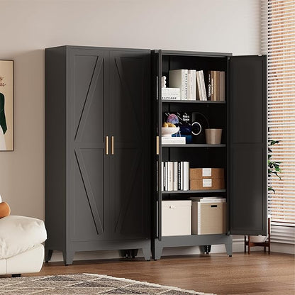 61" Tall Pantry Cabinet, Kitchen Pantry Storage Cabinets