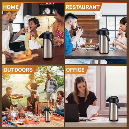 Airpot Coffee Dispenser with Pump