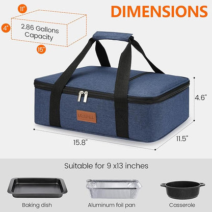 Food Warmer Electric Casserole Carrier