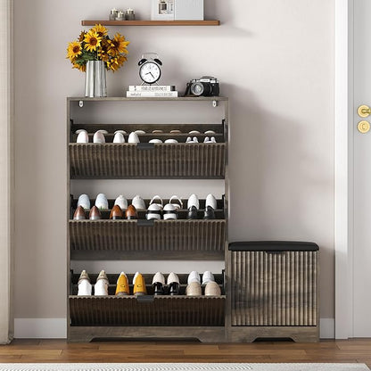 Shoe Cabinet Storage for Entryway