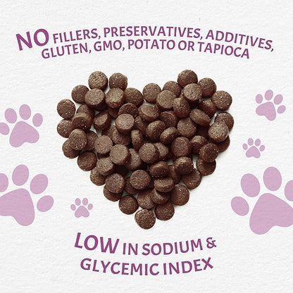 Canine Caviar - Leaping Spirit: Venison & Pearl Millet Alkaline Dry Dog Food, Limited Ingredients, Gluten-Free, Based on Science & Research, Veterinary Alternative Diet (4.4 Pound Bag)