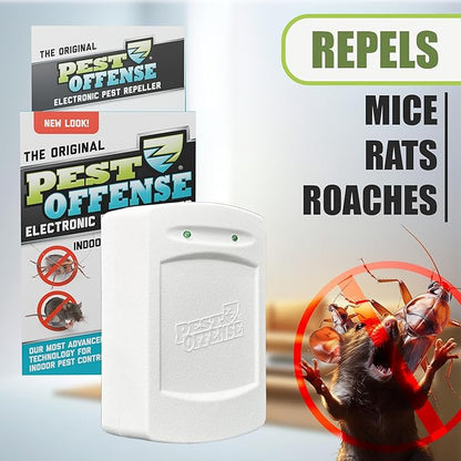 2025 Upgraded PEST OFFENSE New Look Electronic Pest Repeller