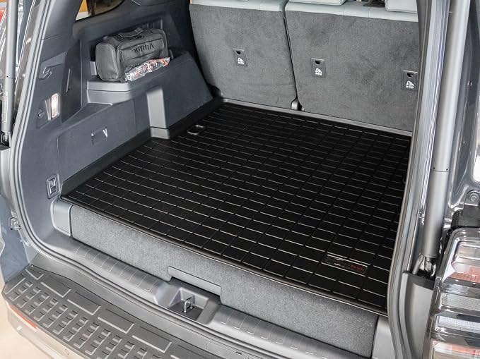 WeatherTech Cargo Trunk Liner for Toyota 4Runner Hybrid, Behind 2nd Row (401831), Black