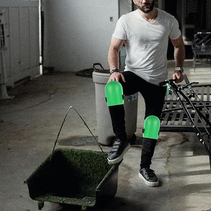 STAHAD EVA Gardening Knee Pads 2 Pairs Pack Waterproof Knee Protectors for Outdoor Garden Work Lightweight Support Cushions for Yard Maintenance and Flooring Tasks Random Random Color