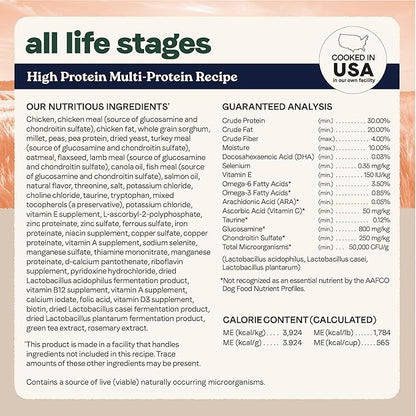 CANIDAE All Life Stages High Protein Dry Dog Food, Multi-Protein Recipe, 4 lbs. (Pack of 2)