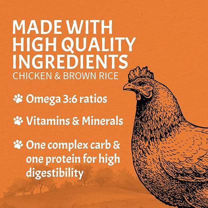 Canine Caviar - Special Needs: Chicken & Brown Rice Alkaline Dry Dog Food, Limited Ingredients, Gluten-Free, Based on Science & Research, Veterinary Alternative Diet (11 Pound Bag)