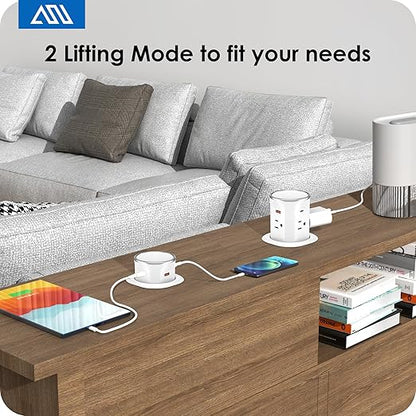 ANNQUAN Motorized Pop Up Countertop Receptacle